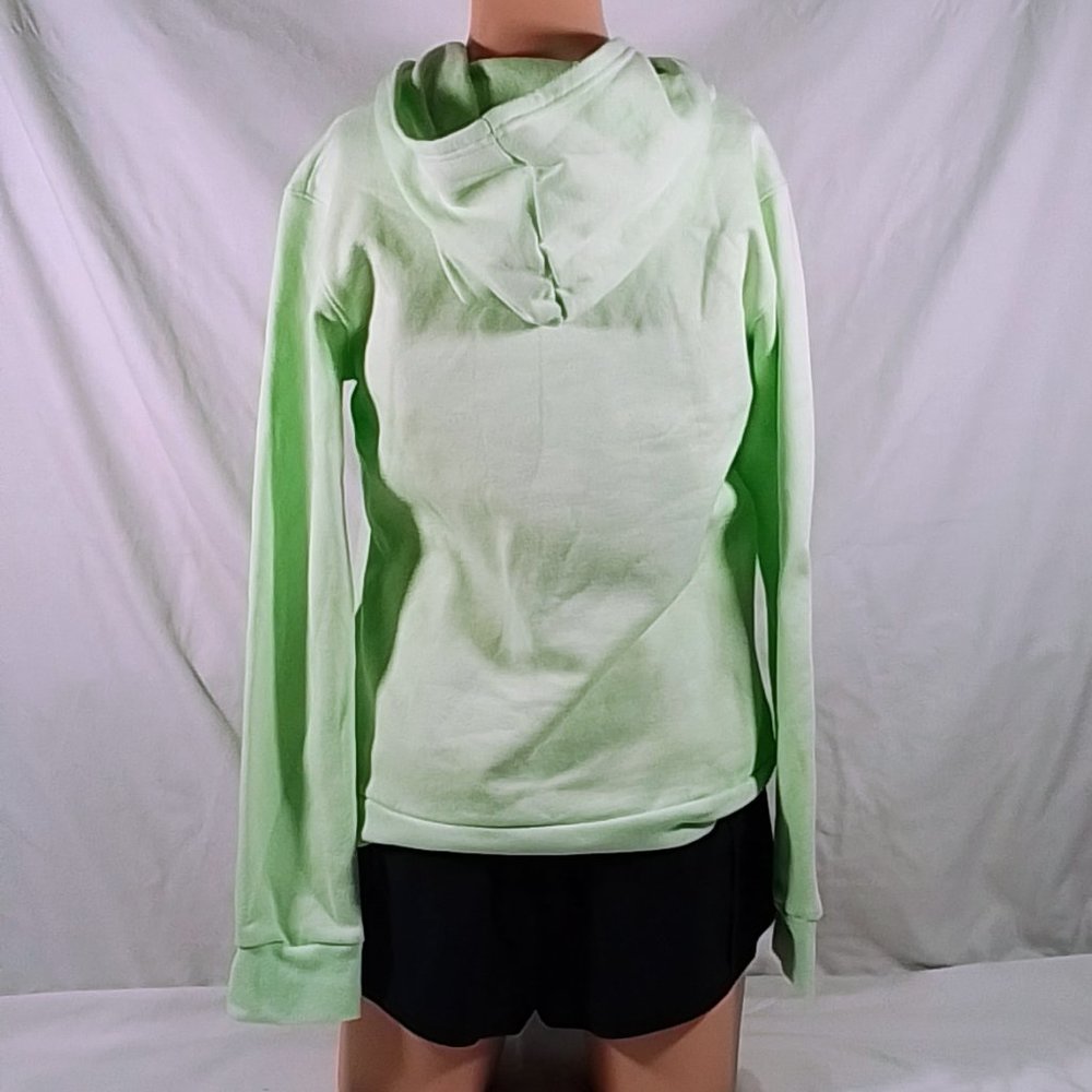 Under Armour Boys' Project Rock Rival Fleece Hoodie-Various Sizes-Phos Green-NWT - Picture 3 of 4